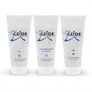 комплект лубрикантов - Just Glide 3x200ml