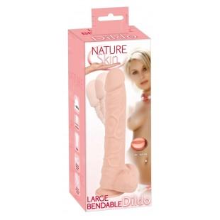 Klassikaline dildo 29,5cm ihuvärvi hiiglaslik - nature skin