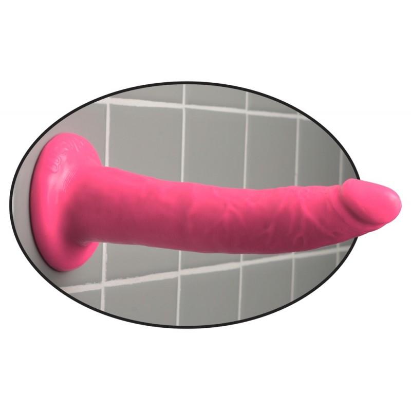 Imemiskupuga dildo 20cm roosa - Dillio