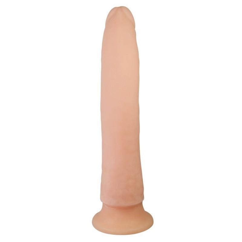 Klassikaline dildo 24cm ihuvärvi - Nature skin