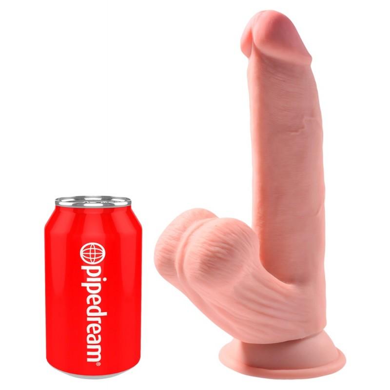 Dildo munanditega 24,5cm - King Cock