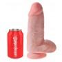 Paks dildo 23cm ihuvärv - King Cock