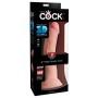 Kolmekordse tihedusega dildo 24cm - KING COCK