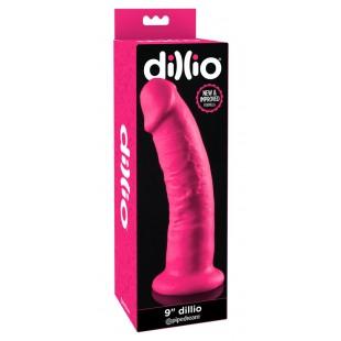 Imemiskupaga dildo 23 cm roosa - Dillio