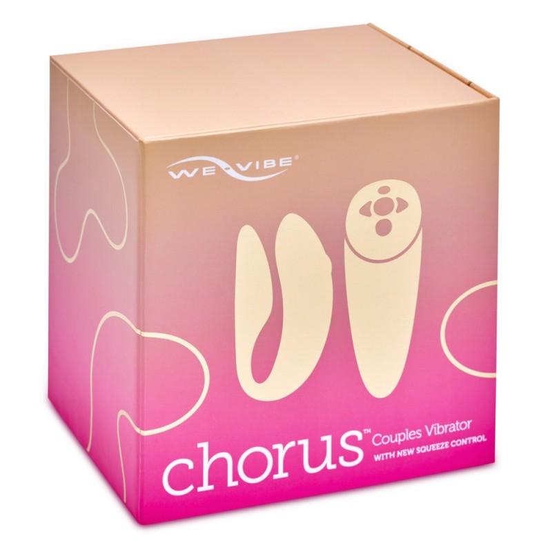 Вибратор для пар с дистанционным управлением - We-Vibe Chorus розовый