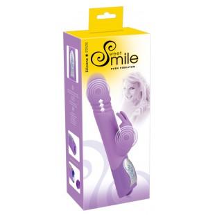 Клиторальный вибратор sweet smile push vibrator