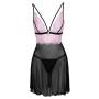 Babydoll black/pink 2xl