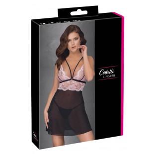 Babydoll black/pink 2xl