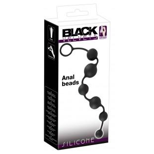 Black velvets anal beads