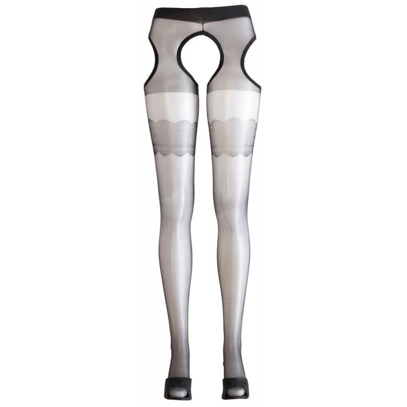 Эротические чулки колготки tights with garter xl