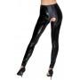 Crotchless Vinyl Leggings S