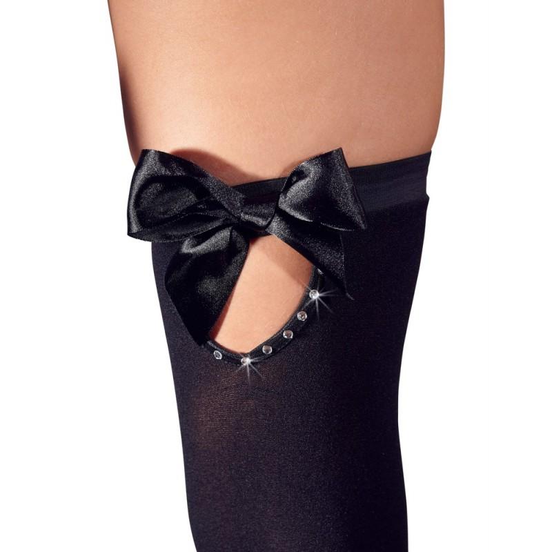 Эротические чулки колготки hold-up stockings m