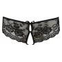 Crotchless lace briefs s