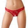 Сексуальные трусики lace g-string red l размер