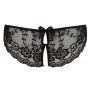 Crotchless lace slip s