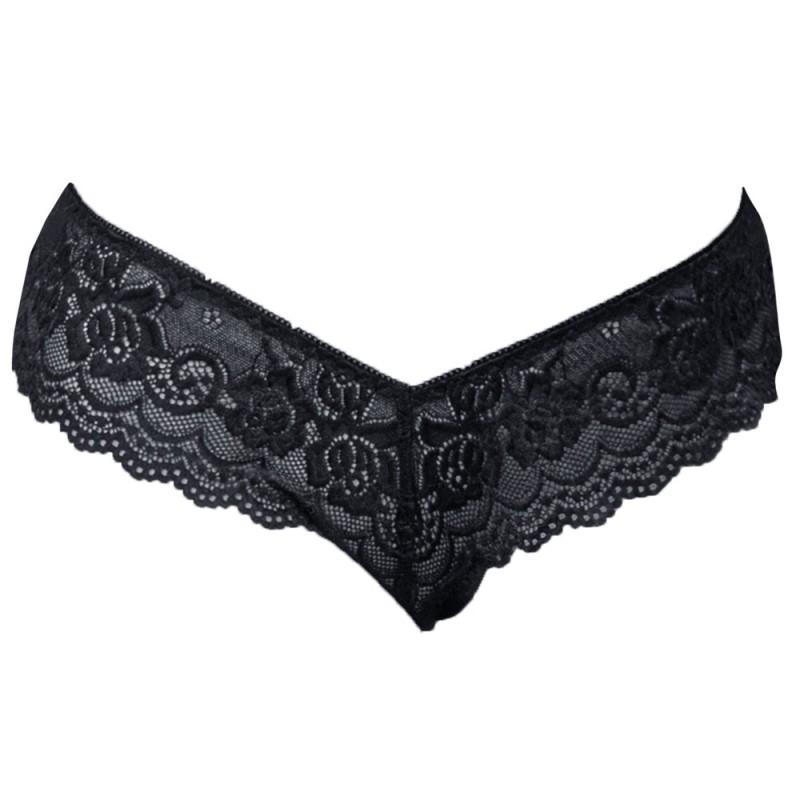 Pitsilised püksikud l mustad cottelli lingerie