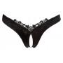 G-string pearls black l