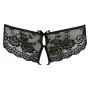 Crotchless lace briefs l