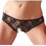 Crotchless briefs black s