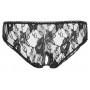 Crotchless briefs black s