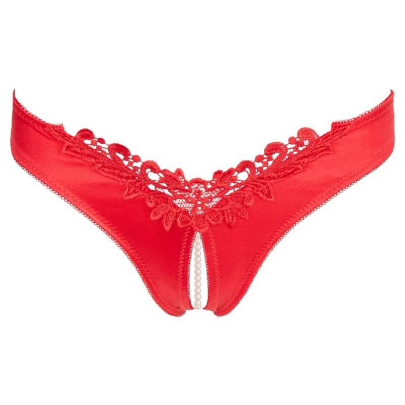 Briefs pearls red m