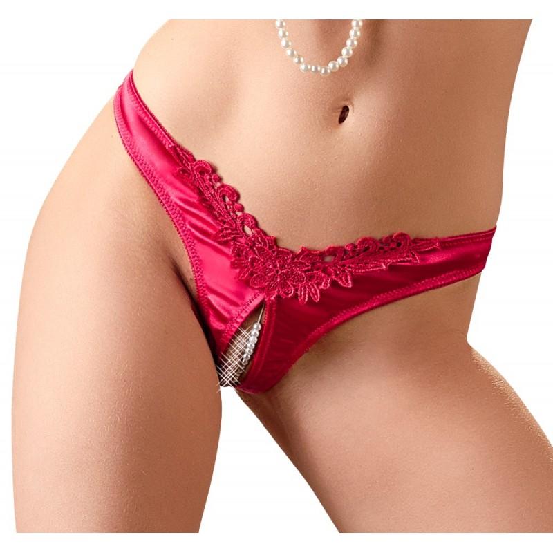 Briefs pearls red m