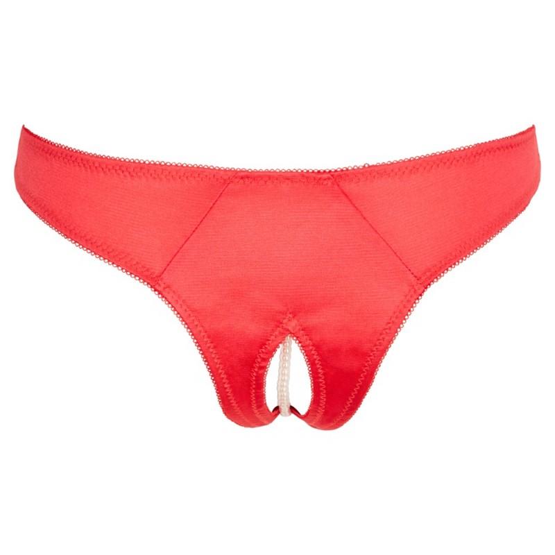 Briefs pearls red m