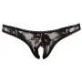 Crotchless string black l