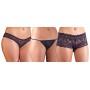 Set of 3 panties. M black Cottelli Collection Lingerie