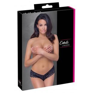 Pitsilised püksikud mustad cottelli lingerie