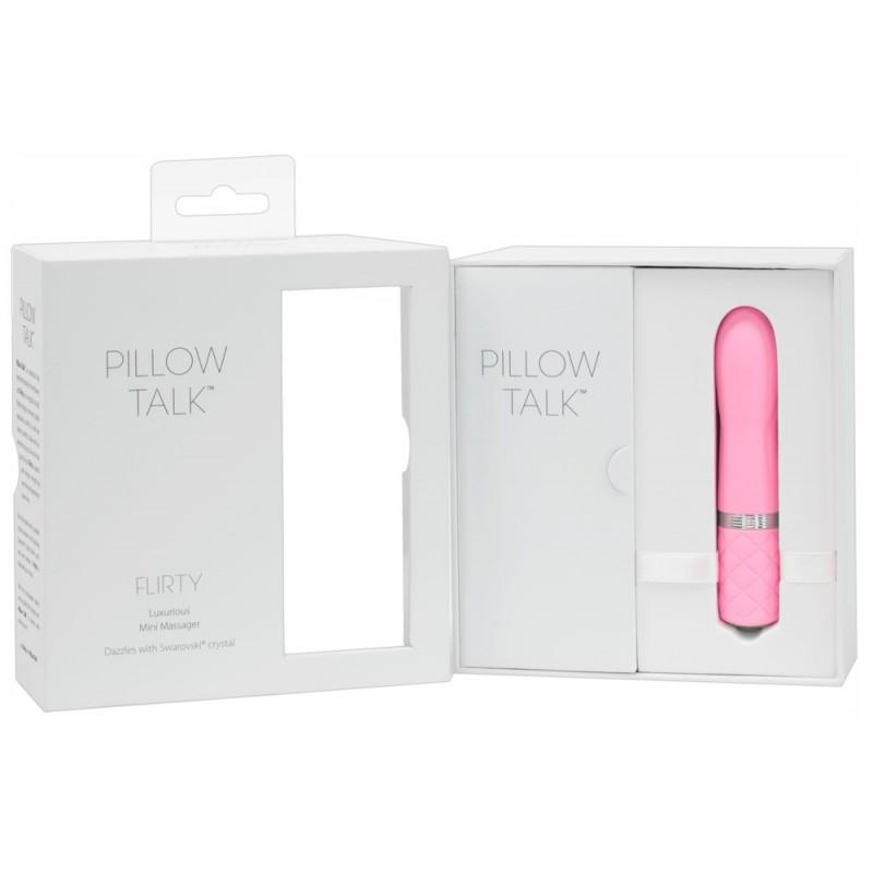 Vibro-muna roosa flirty - pillow talk