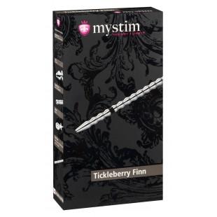 Миостимулятор уретры Tickleberry Finn Mystim 20 см, серебристый