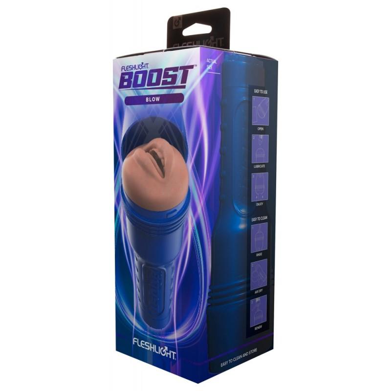 Masturbaator imemisfunktsiooni ja suu kujuga avaga - Boost Bang - FLESHLIGHT