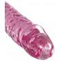 Klaasist dildo 17cm roosa - Icicles nr. 86