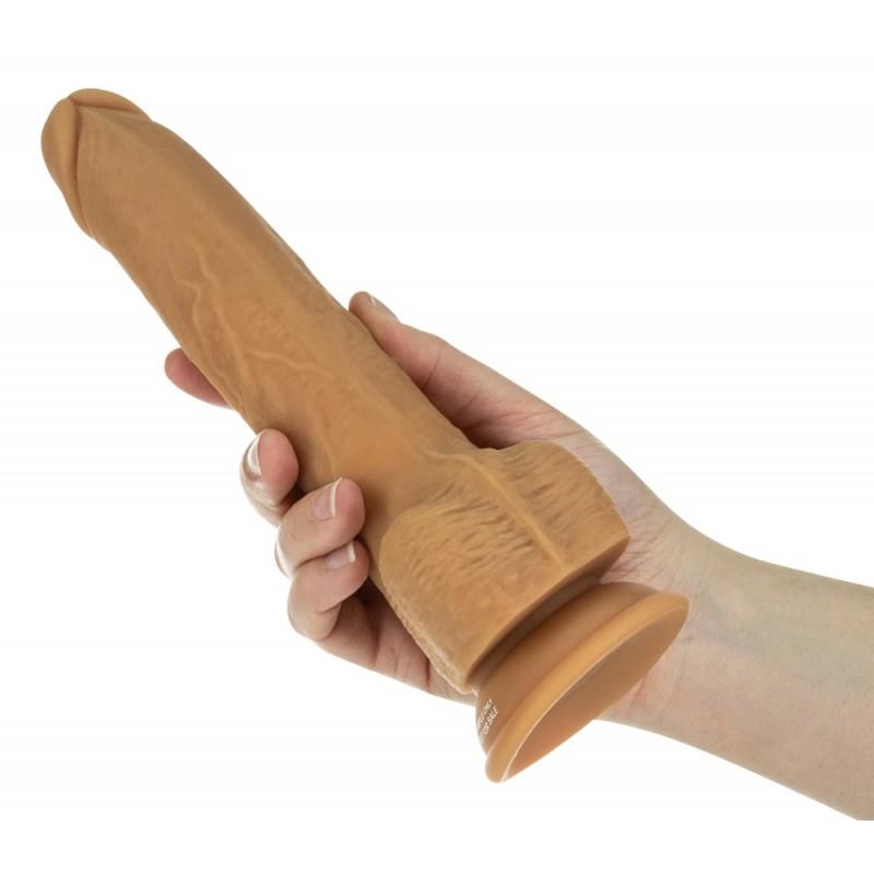 Tõukav vibraator dildo 22,9cm - Naked Addiction