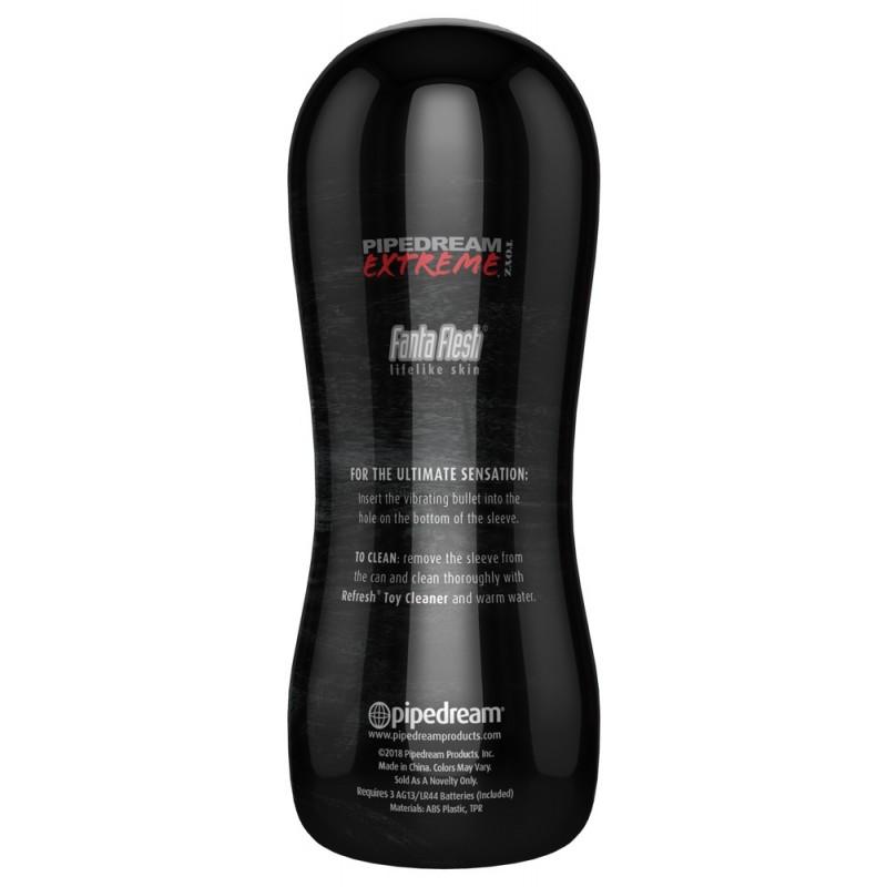 Мастурбатор с вибрацией Pipedream Pdx Elite Oral Stroker, черный