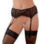 Suspender belt black xxl