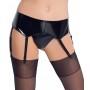 Vinyl Suspender Belt XL