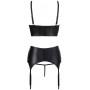 Shelf bra suspender set 75b/s