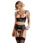 Shelf bra suspender set 75b/s