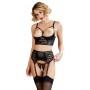 Shelf bra suspender set 75b/s