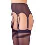 Suspender belt black l/xl