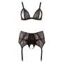 Комплекты эротического белья bra suspender set xl