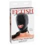 Маска с отверстием для рта Pipedream Fetish Fantasy Series Open Mouth Hood, черный