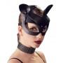 Bad kitty cat mask rhinestones