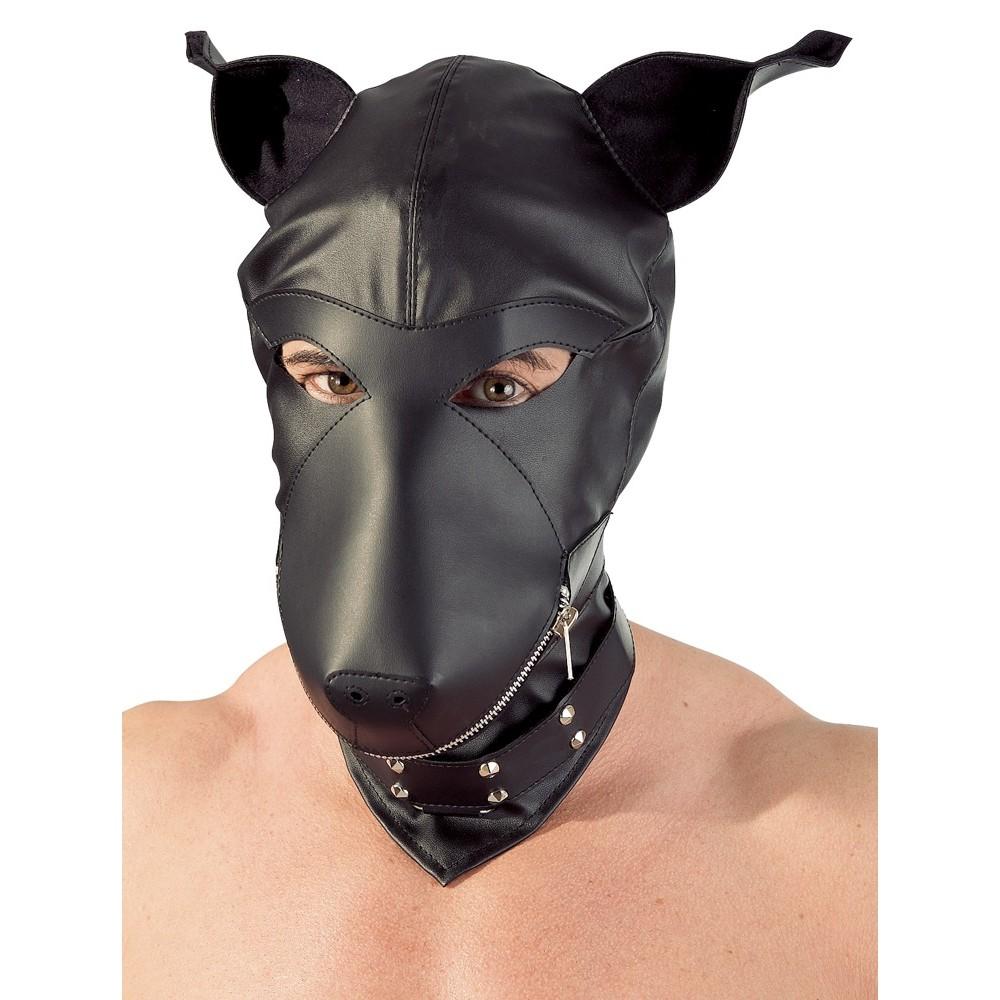 Шлем-маска dog mask в виде морды собаки - Маски БДСМ - Secretgarden.ee