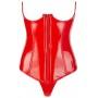 Vinyl Corset red S