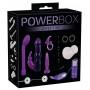 Набор игрушек powerbox lover's kit 10 предметов, фиолетовый