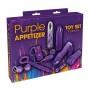 Purple appetizer 9-piece set