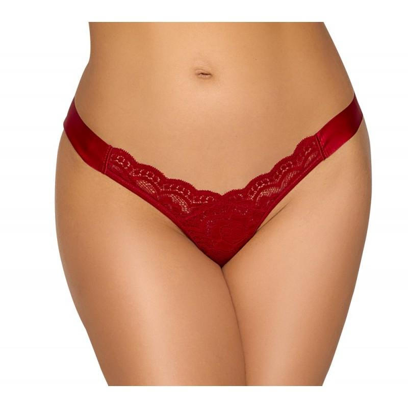 Punase lipsuga stringid M/L - COTTELLI Lingerie